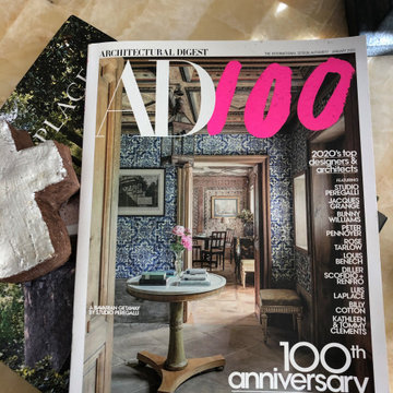 Featured in ARCHITECTURAL DIGEST January 2020