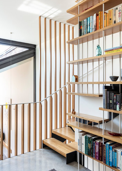 Contemporary Staircase by anderson architecture