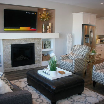 Finish, furniture and accessory selections and staging for Ventura Custom Homes