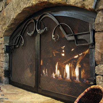 fireplace doors
