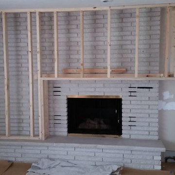 Fireplace facelift