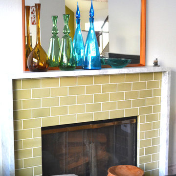 Fireplace in the Family Room