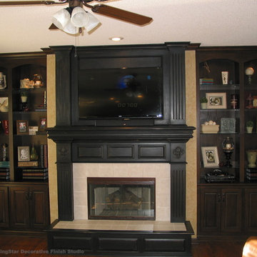 Fireplace mantle