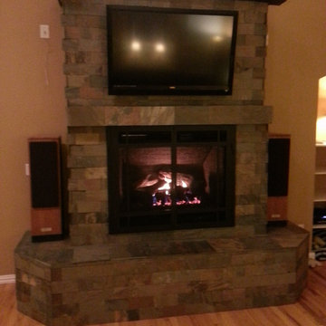 Fireplace refacing