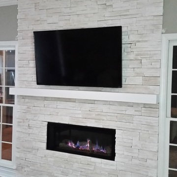 Fireplace remodel with Valor L1
