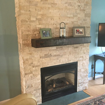 Fireplace Renovation - After