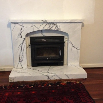 Fireplace renovation