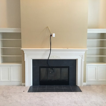 Fireplace Surround Built Ins - New Albany
