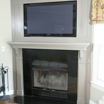 Fireplace Surround with Built-in TV