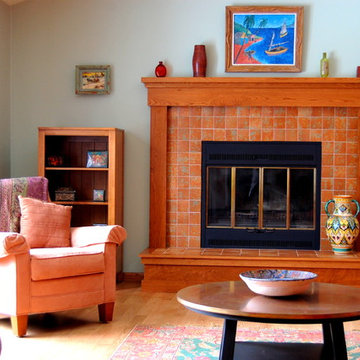 Fireplace Surround, Wood Flooring, Wood Refinishing - Madison, WI