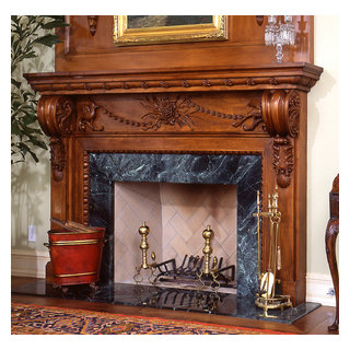 Fireplace Surrounds - Traditional - Family Room - San Francisco - by ...