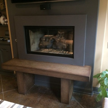 Fireplace Update - Leawood, KS