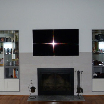 Fireplace wall built-in Cabinets, DC