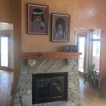 fireplaces from different projects