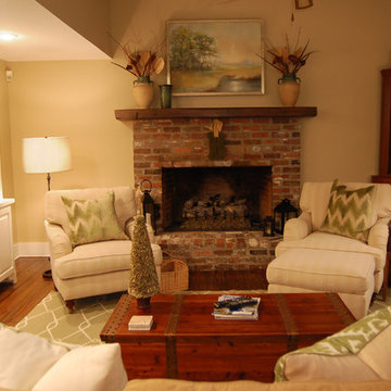 Fresh & Cozy Family Room