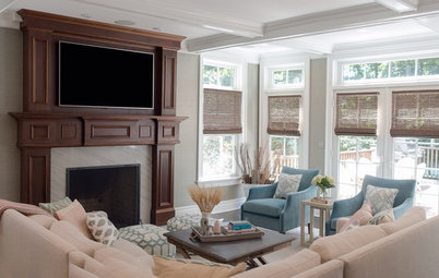 Room of the Day: Adding Comfort and Style to a New Jersey Family Room