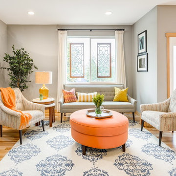 From Wasted Space to Ultimate Family Friendly Living Room