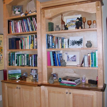Furniture.  Built in bookcase