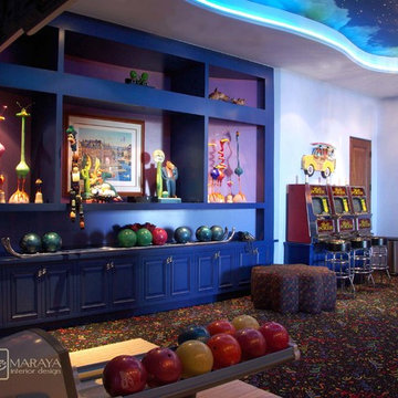 Game Room and Bowling Alley