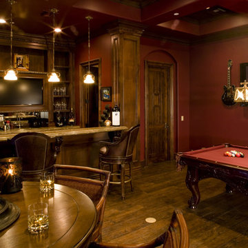 Game Room bar and wine room