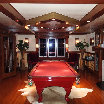 Game Room/Billiard Room Interior Design Michigan