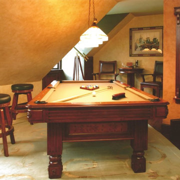 Game Room in Princeton Show House