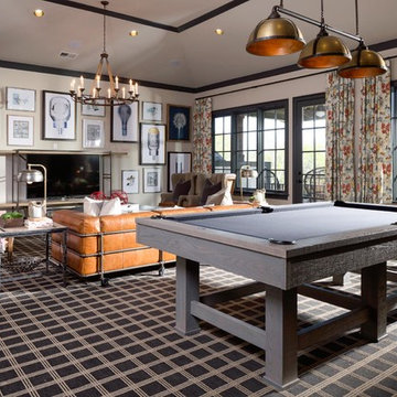 Game Room - Mike Ford Custom Homes - Witherspoon Parade Model
