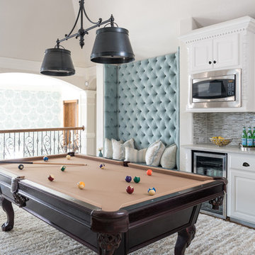 Game Room with Pool Table