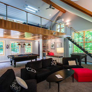 Game Room Loft | Houzz