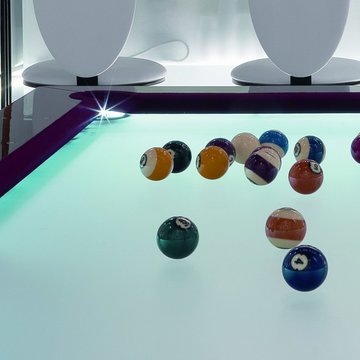 Glass Pool Table/Billiard Table