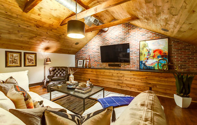 Attic Renovation Creates a Comfy Getaway at Home
