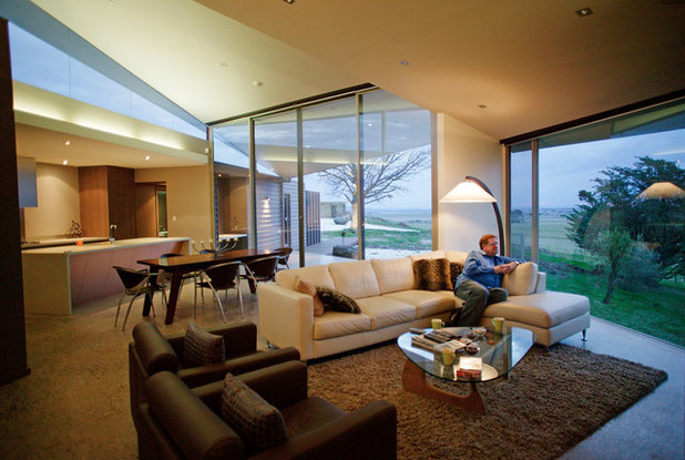 Contemporary Family Room by Centrum Architects