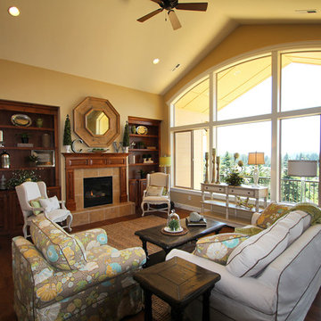 Great Room - The Ridgeback - Craftsman Ranch with Daylight Basement