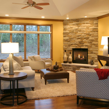 Great Rooms and Fireplaces