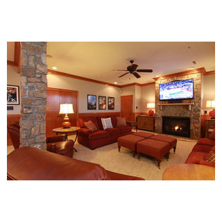 Greensboro Home - Transitional - Family Room - Other - by Marta ...