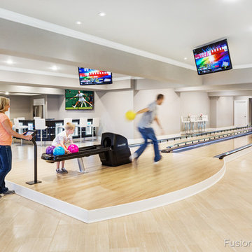Hatley Lanes - home bowling alley