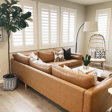 Hidden Tilt Polywood Shutters