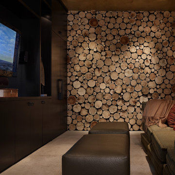 High Alpine Ranch Home Theater