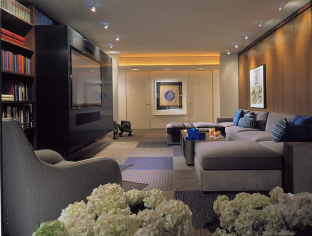 Contemporary Family Room by User