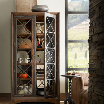 Hill Country Display Cabinet from Hooker Furniture