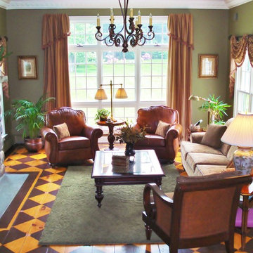 Historic home living room
