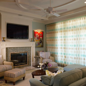 Home Builders Tampa FL - Alvarez Homes designed The Milkey Great Room