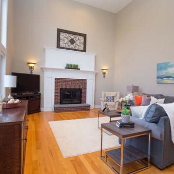 Home Staging: Family Room View 1