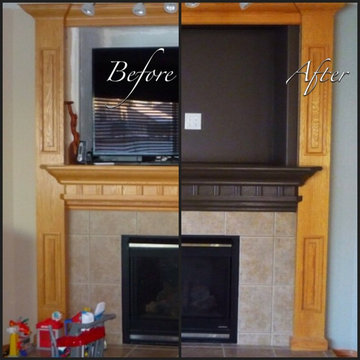 Home theatre friendly fireplace