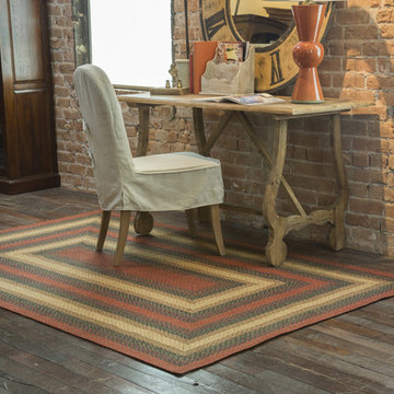 Homespice Decor Vancouver Country Primtive Jute Braided Rugs