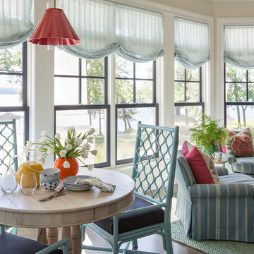 House Beautiful featured Colorful Lake House