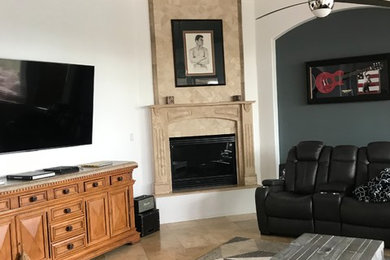 Design ideas for a games room in Phoenix.