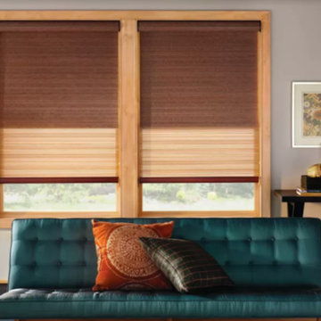 Hunter Douglas Roller Shade with Operable Liner