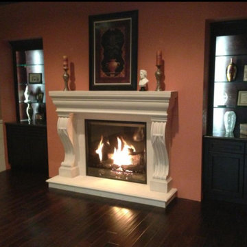 Indoor Gas Fireplaces - Traditional
