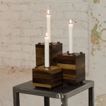 Industrial 2-in-1 Candle Holders